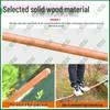 Multi-Purpose Steel Shovel with Wood Handle