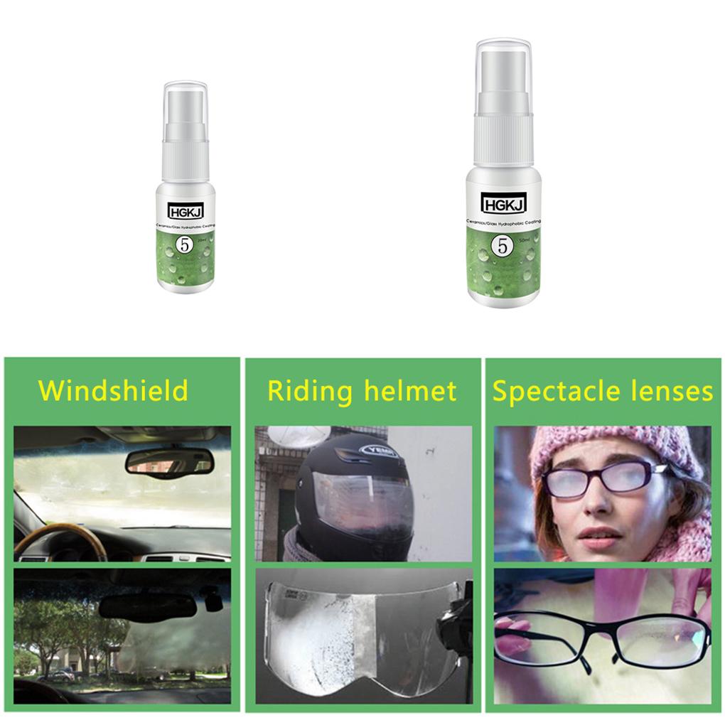 50ml Car Care Anti-fog Agent Waterproof Rainproof Anit-fog Spray for Front Window Glass Anti Mist Goggles Car Remover
