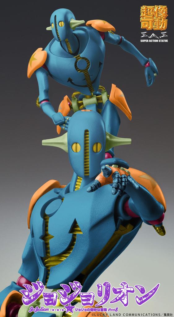 Medicos Entertainment Super Action Statue Bizarre Adventure Part 8 Wet 160mm PVC ABS Nylon Painted Movable Figure "JoJolion" JoJo's "Soft & Second"