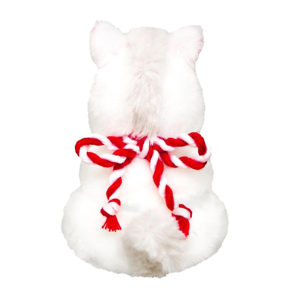 Sanei Boeki 2026 Tierkreis Umamochi (Weiß) B7 x T6,5 x H10cm Plüschtier