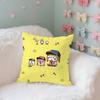 K-KANAHEI Cute Pillow Case Cushion Cover Soft Cute Throw Pillow Case For Car Sofa Pillowcase Polyester With Zipper