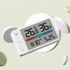 Compactly Indoor Digital Temperature Humidity Meter Monitors for Nursery Bedroom Featuring High Accuracy Sensors