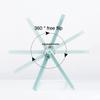 A4 Size Magnetic Double Side Whiteboard Tabletop Scaffolding Erasable Writing Board Children Graffiti 30.5x21.5cm