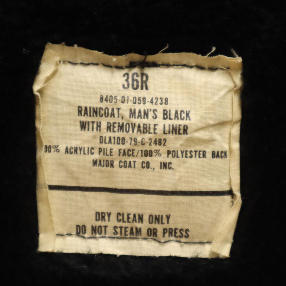 US NAVY 70s Vintage DLA Stainless Collar Coat Men's Used