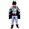 Kids' Black Batman Muscle Costume for Halloween Cosplay