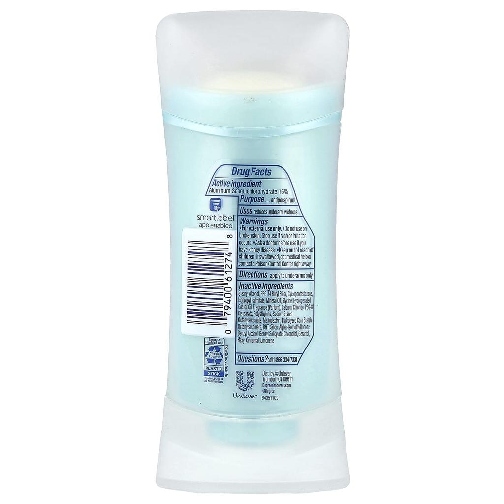 Fortgeschritten, 72H Körperwärme aktiviert™, Antiperspirant Deodorant, Stresskontrolle, 74G(2.6Oz)