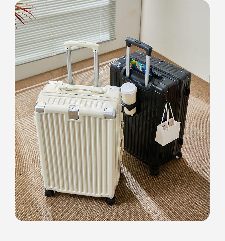 Multifunctional Durable Suitcase with Combination Lock and Universal Wheels