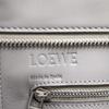 LOEWE Shopper Tote Bag anagram gray lambskin unisex Used