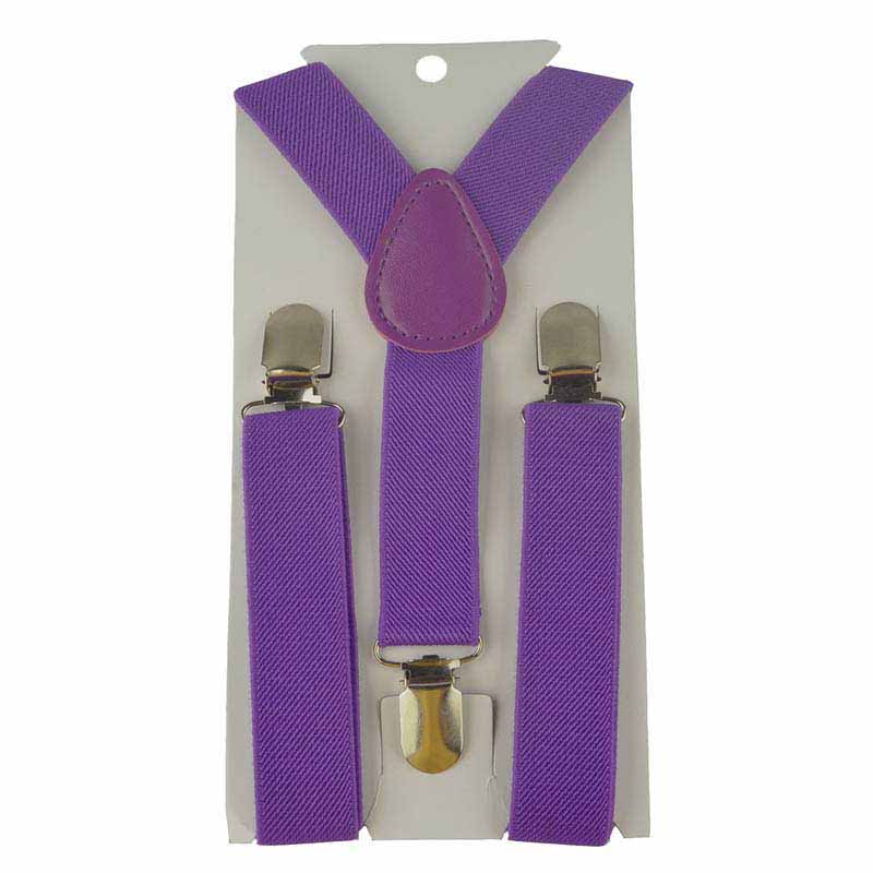Soild Color Children Belt Baby Boys Girls Suspenders Clip-on Y-Back Braces Elastic Kids Adjustable suspenders suspenders