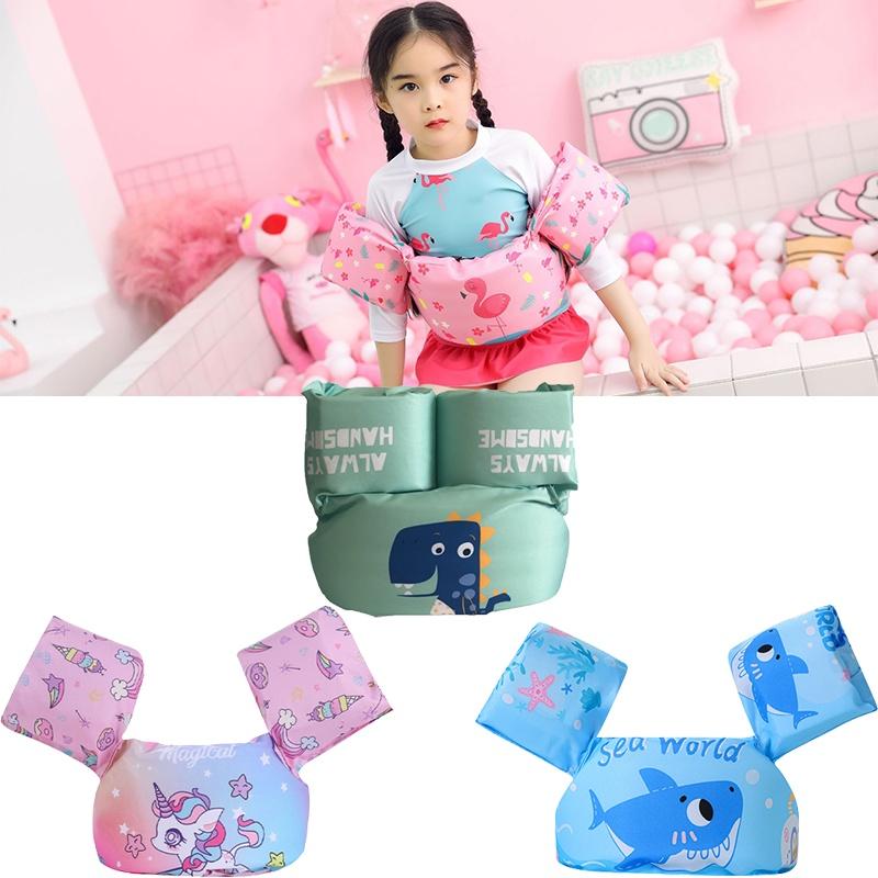 Kids Vest Swimming Buoyancy Armband Swim Life Jacket Swimming Pool Summer Gift