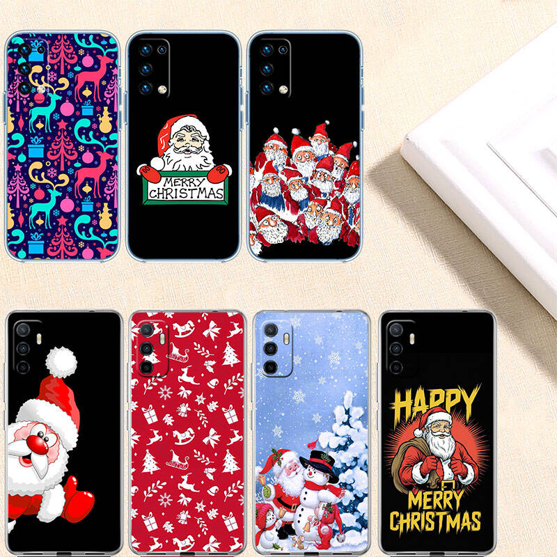 RT16 Merry Christmas Deer Gift Case for Motorola E7 G6 G7 G8 G9 Plus Power Play G10 G20 G04 E30 E40 E22 E20 E13 E15 G22 G23 G05 G75 G35 G55