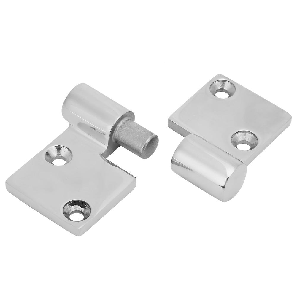 2 buc. Accesorii pentru punte pentru bărci cu balamale din oțel inoxidabil 90*38mm