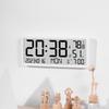 Creative LCD Multifunctional Wall Clock Living Room Clock Simple Modern Alarm Clock Large Screen New Electronic Clock