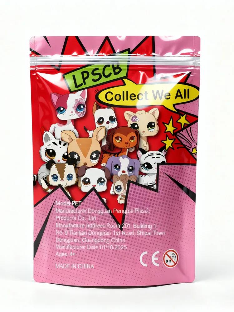 1 PCS Toys, Pet Shop Shorthair Cats, Dachshund Dog, Great Dane, Shepherd, Husky Puppy, Gift for Girl
