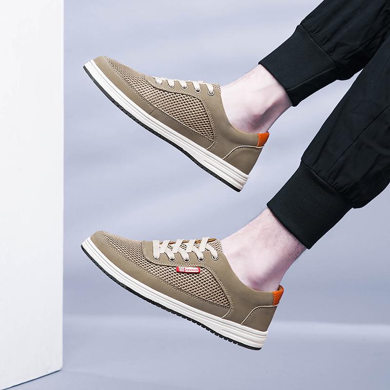 Bequemer Herren-Laufschuh, vielseitig kombinierbare Herren-Schnürsneaker, Marken-Stilvolle Fahrschuhe, Neuankömmling Herren-Vulkanisierschuhe