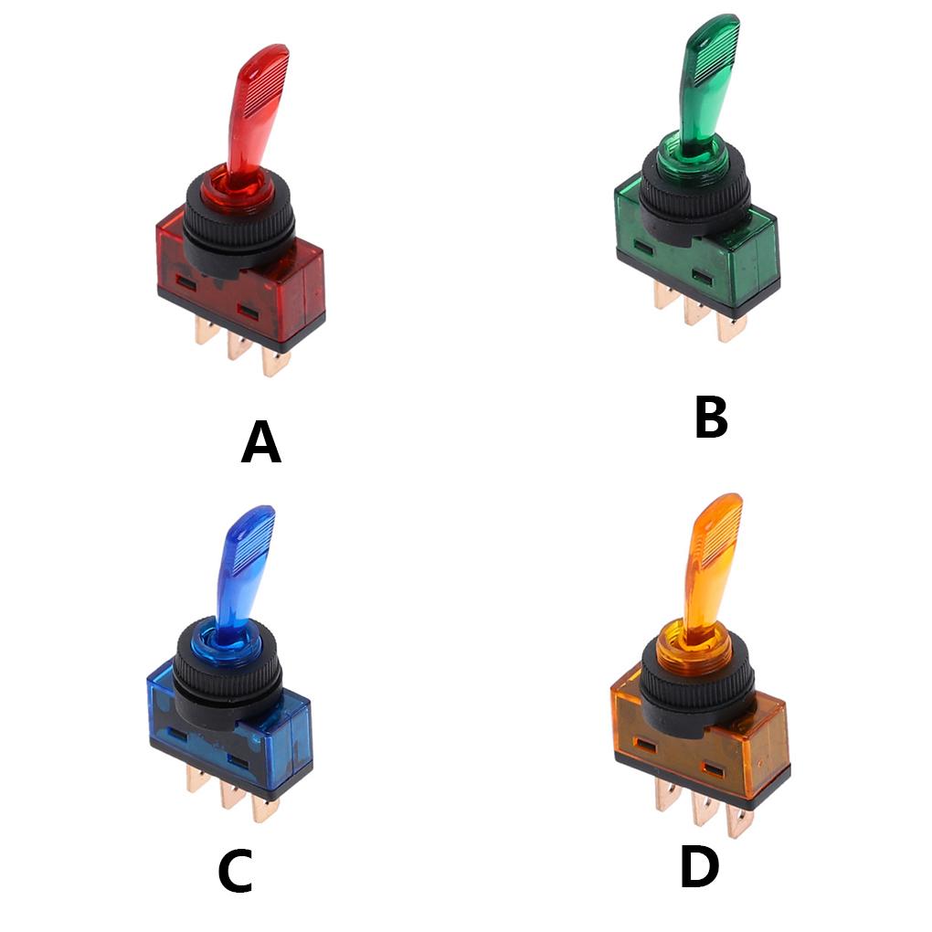 Car Toggle Switch Modified Replacement Upgrading 12mm 2 Gear Automotive Vehicle Switches Controller Accessories