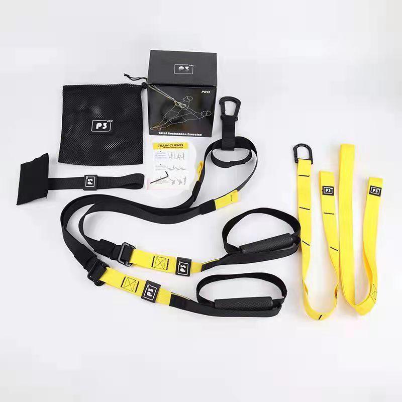 Multifunctional Fitness Suspension & Resistance Training Set P3-TRX Straps