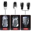 TXVBT1 Hot 2026 New For Benz Zinc Alloy Car Key Case Keyless Cover Key Shell Car Accessories For Mercedes Benz AMG C E-Class CLA GLC GL
