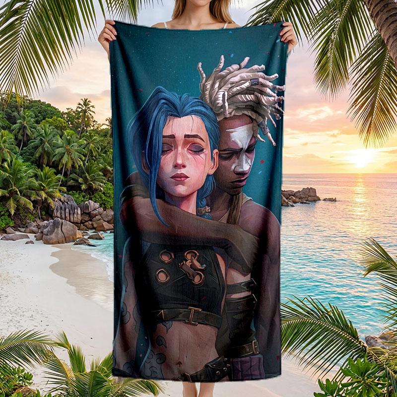 Large Beach Towel Quick Dry Absorbent Towel For Beach IndoorArcane