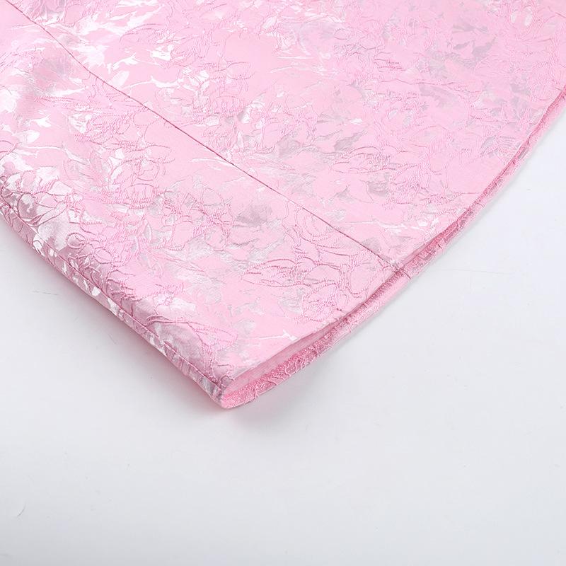 Sexy šaty s odhalenými zády a mašlí na ramenou, jednořádkové, s výstřihem do V, dámské temperamentní šaty