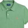 Polo Ralph Lauren Solid Color Small Pony Embroidered Pullover Short Sleeve Polo Shirt Women tops Light-Green WMPOSWENC020930-300