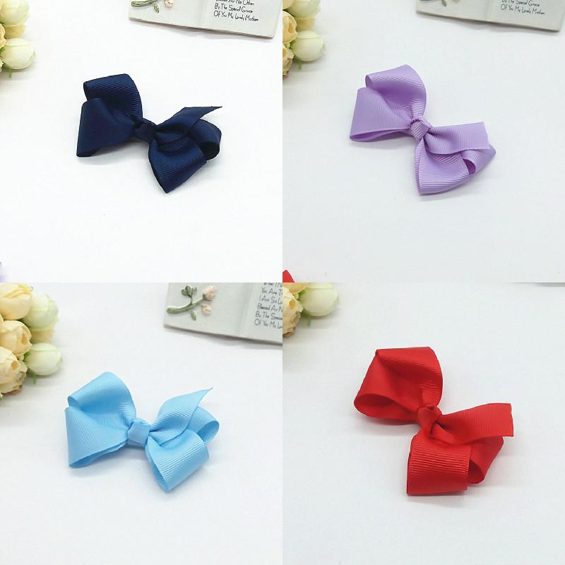 Childrens Hair Handmade Accessories Rose Pink Ribbon Butterfly Toddlers Headband