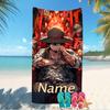 Customizable personalized beach towels One Piece themed designs.Suitable for the beach, yoga, sports;ideal as beach accessories