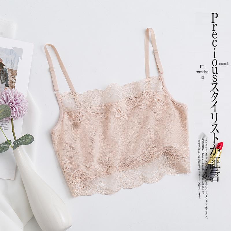 

Женский шелковый бюстье-бандаж без бретелей Tangge - Большой размер, Вязаный из шелка тутового дерева, Без подкладок M бежевый