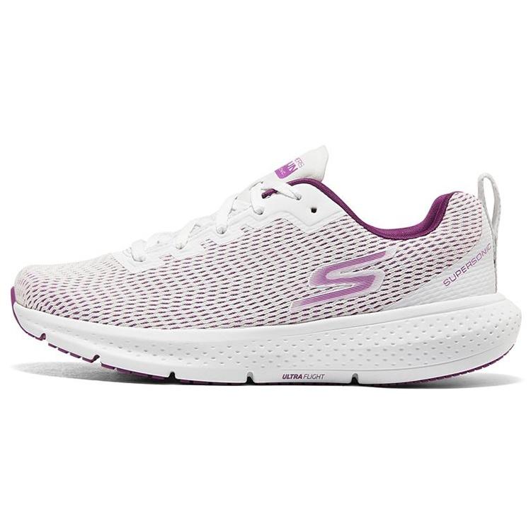 Skechers Go Run Supersonic 'White Purple' Women's 172031-WHT
