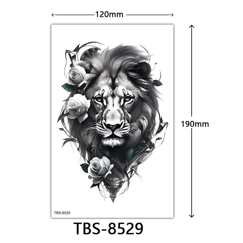 

Waterproof Tattoo Sticker, Totem Character Animal Tattoo Sticker Tattoo 120*190mm