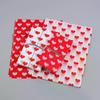 20 Blatt Valentinstag Seidenpapier Rotes Liebesherz Geschenkpapier Geburtstag Dekoration Brautparty Partyzubehör 50x35 cm