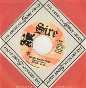 

7inch Record GEORGIA CLAY - Sherry Cherry Train / I ll Never Go 454108 SIRE 1969 US Rock Used