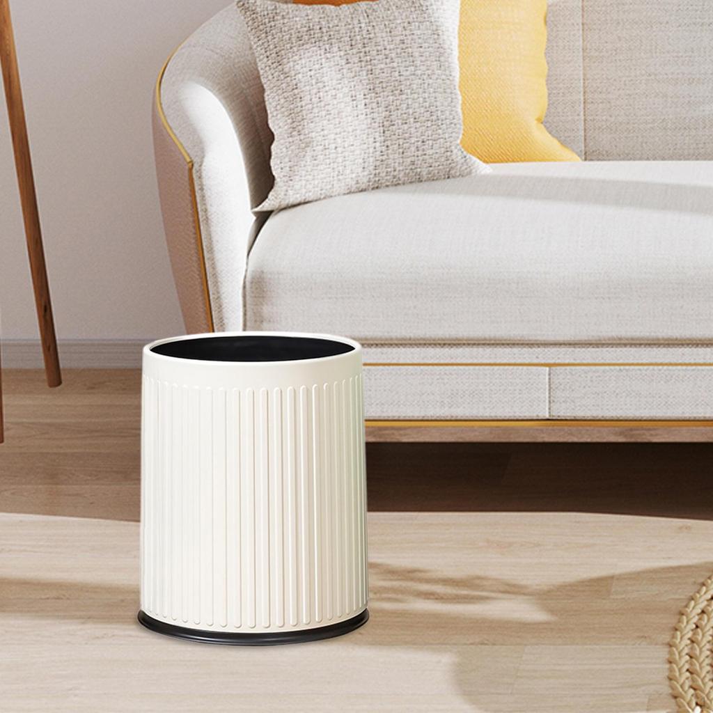 Huishoudelijke prullenbak voor hotelkamer open bovenkant afvalhouder grote capaciteit