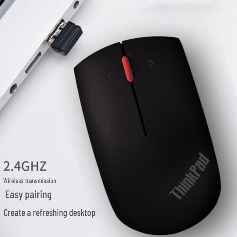 Lenovo ThinkPad Red Dot Wireless Blue Light Mouse