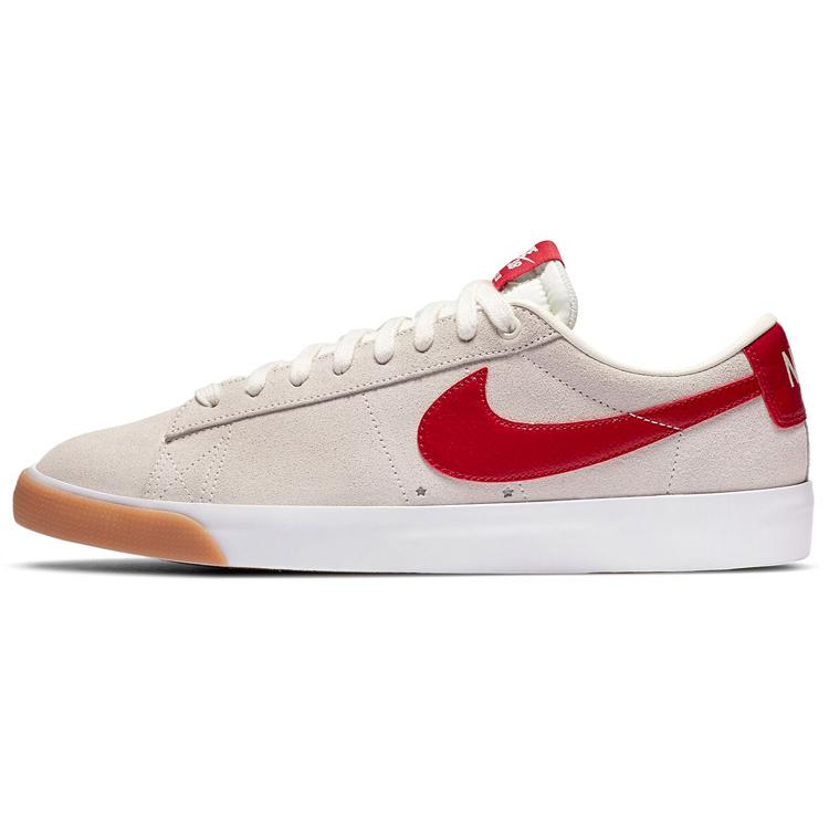 New Nike Sb Blazer Low Gt Sail Cardinal Red 704939-105