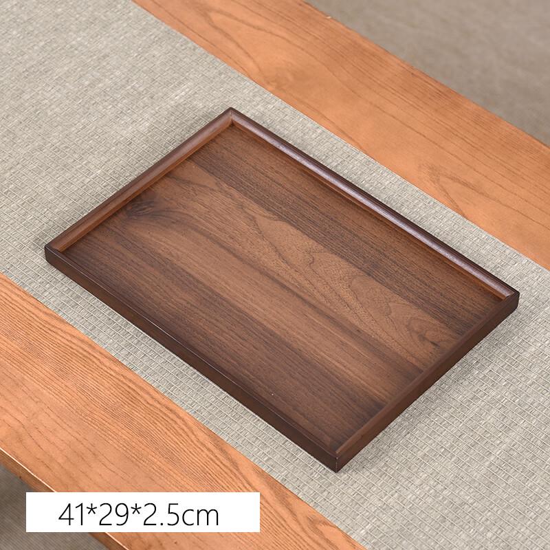 MOLUONA Black Walnut Tea Tray