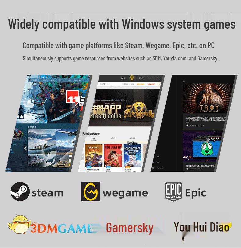 Clearance Wireless Bluetooth Game Controller for Mobile & NS Console with Wake-Up Feature HD-6500