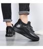 Men's Old Beijing Velvet Lined Winter Shoes - Soft Sole, Warm, Ideal for Middle-Aged & Elderly Walking