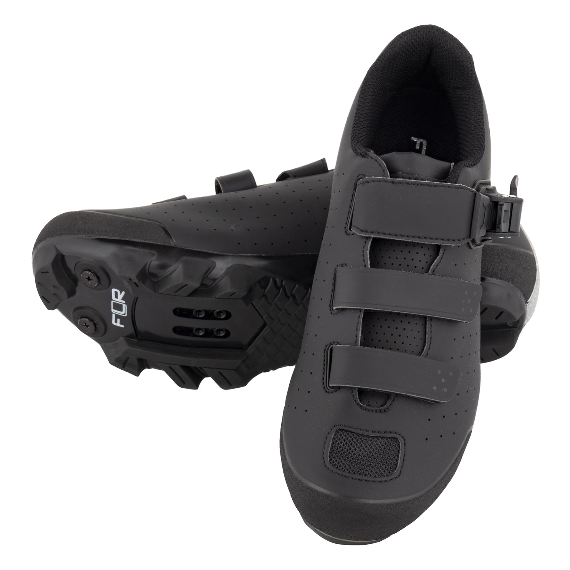 FLR MTB clipless shoes F-67 40(25.5cm) black чёрный