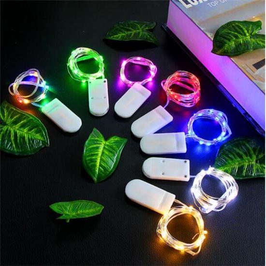 10 LED Battery Power LED string light fairy power copper colorful