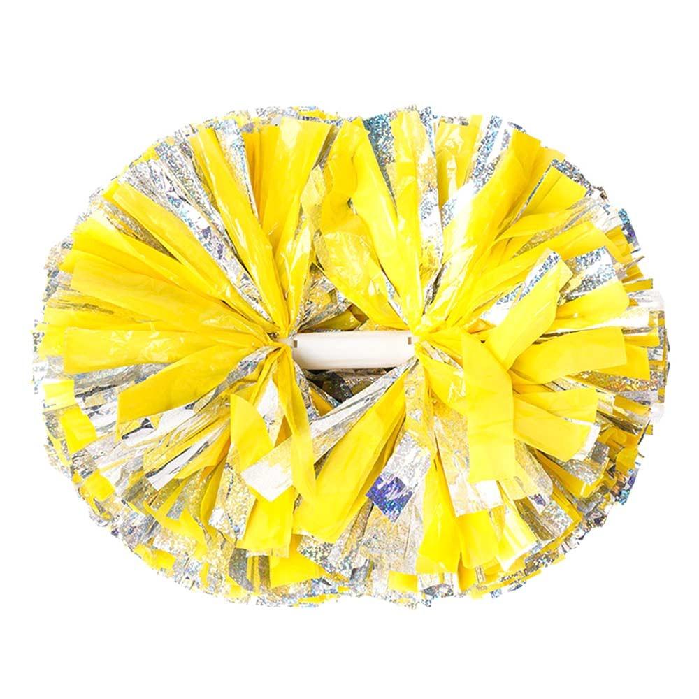 Multicolors Cheerleader Pom Poms 30cm*37cm Cheerleading Ball  Cheerleading Events