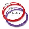 2Pcs/Lot Vintage Jewelry Leather Chain Bracelets Fit DIY Handmade Beads Charms Bracelet Couples Pulsera Jewelry For Women Men