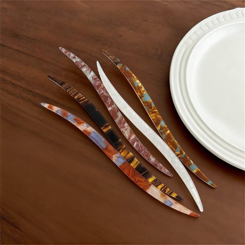 Acetate Hair Stick For Secure Bun Updos Classical Design Hairpin For Women Daily Use And Special Occasion Dressingup