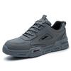 Men's Work Safety Boots Steel Toe Protection  Wear-resistant Rubber Sole Outdoor Workers