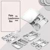 777 Stainless Steel Divided Lunch Tray
