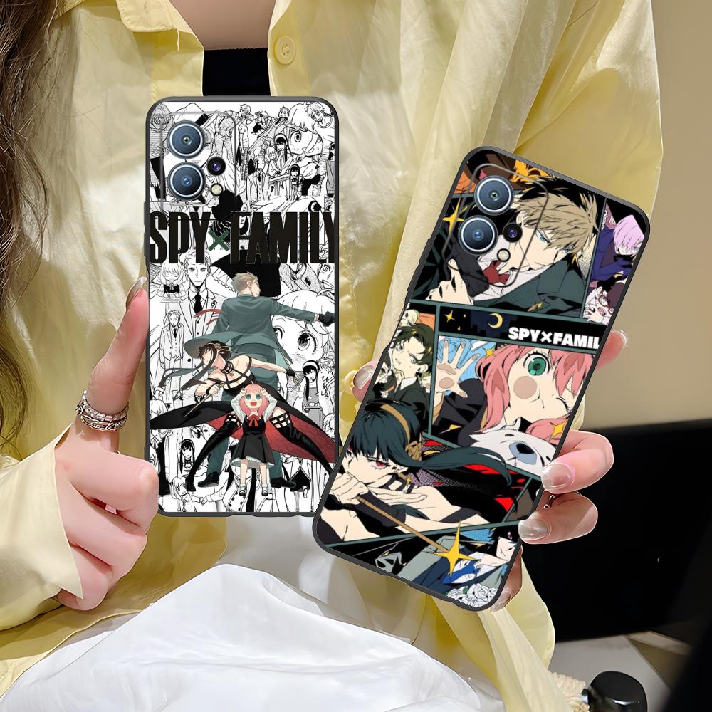 Anime Spy Family Mobile Phone Case for Huawei P60 P50 P40 P30 P20 P10 P9 P8 Pro Lite Plus Colorful Printing Cover Luxury Pretty