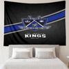 Los Angeles ice hockey  Tapestry, Unique Design Tapestry, Wall Decor for Bedroom,Livingroom, Playroom,Heartwarming Fan Holiday Gifts