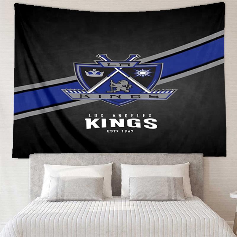 Los Angeles ice hockey  Tapestry, Unique Design Tapestry, Wall Decor for Bedroom,Livingroom, Playroom,Heartwarming Fan Holiday Gifts