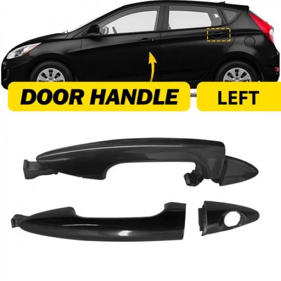 Exterior Outside Door Handle Rear&Front Driver LH for Hyundai Accent 2012-17 EXV