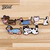 Statement Jewelry Brooch Dog Cat Cute Dachshund Dog/Kitten Enamel Pin